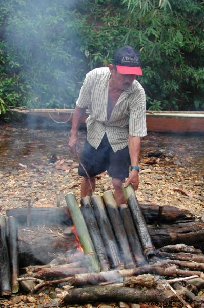 DSCN2316.jpg - Malaysia: Longhouse in jungle: Jungle Lunch